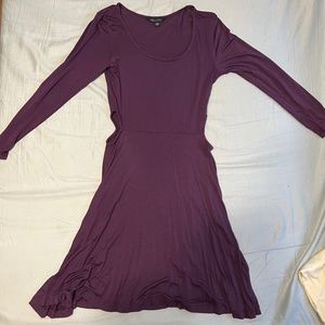 Purple dress